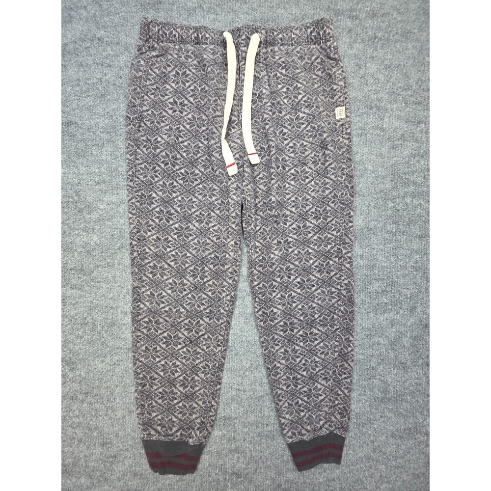 Abercrombie & Fitch Knit Joggers Men's Small AOP Abstract Y2K Drawstring